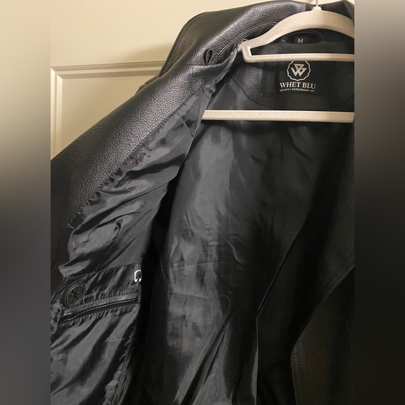 Whet Blu Faux Leather Jacket- Women’s - Picture 3 of 3